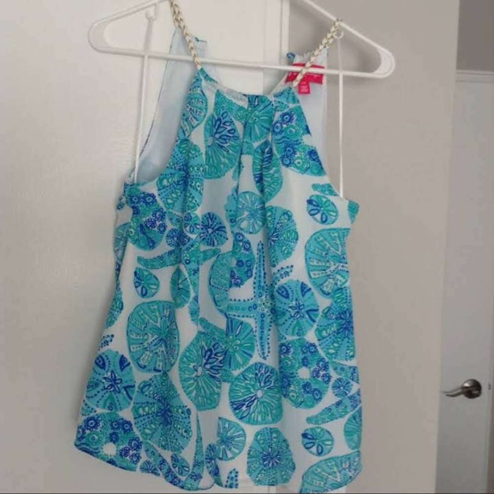 Lilly Pulitzer halter top! Never worn!